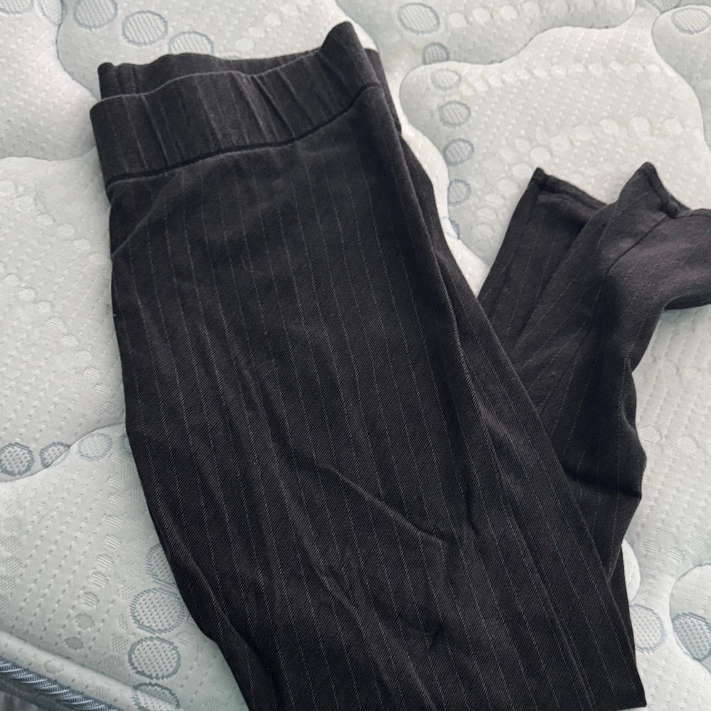 Mixit Black Pinstripe Leggings